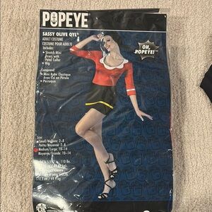 Popeye Sassy Olive Oyl Costume